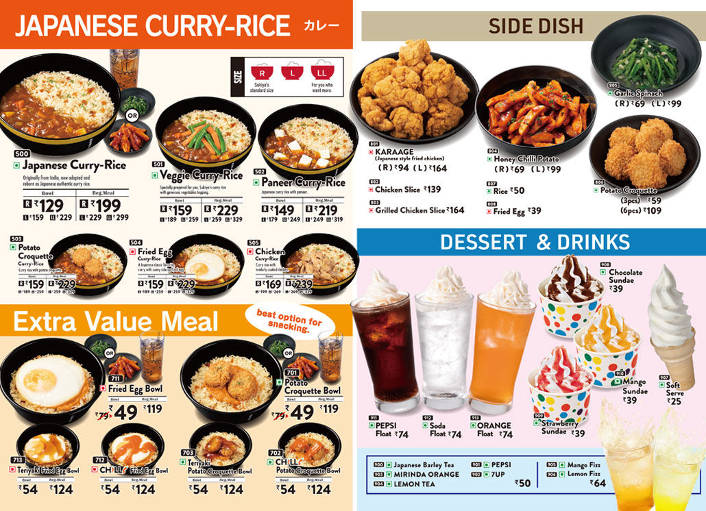GRAND MENU
